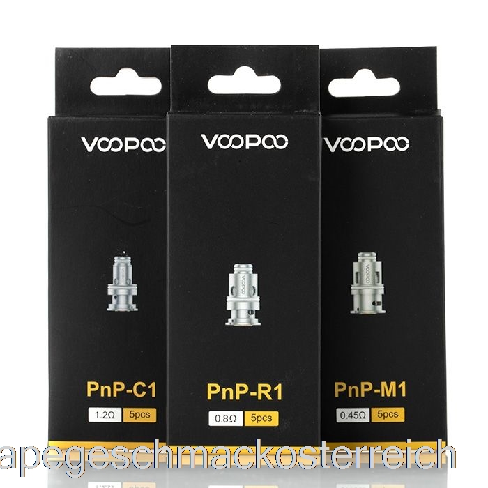 Voopoo PNP-Ersatzspulen 0,3 Ohm PNP-VM1 Mesh-Spulen Vape-Geschmack